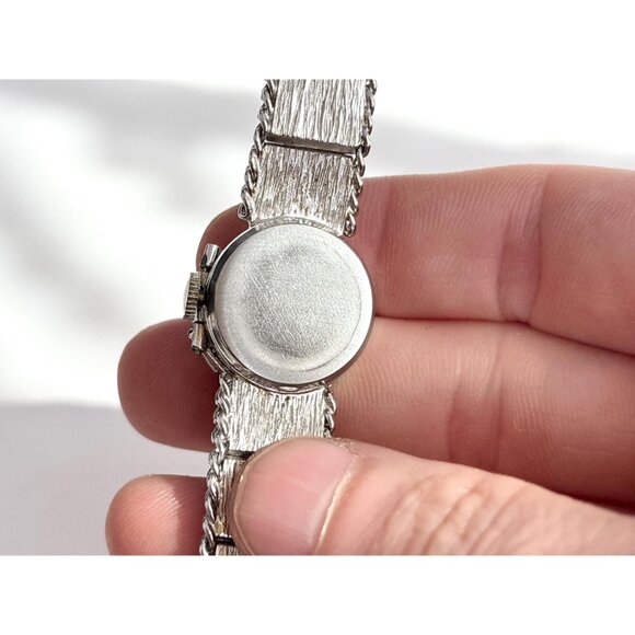 Beacon Hill Silver Belt Buckle Locket Ladies Vintage Wristwatch - 17mm - WORKS! - Picture 9 of 14
